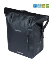 Sakwa pojedyncza BASIL RIVO M SINGLE PANNIER BAG 12-15L, MIK Hooks, wodoodporna, black